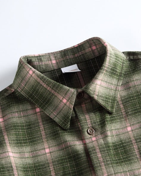 The Heritage Grid Overshirt Sweater