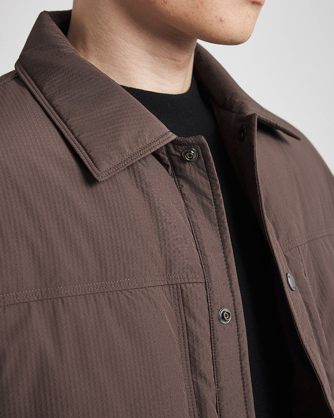 The Winter Plaid Luxe Jacquard Down Jacket