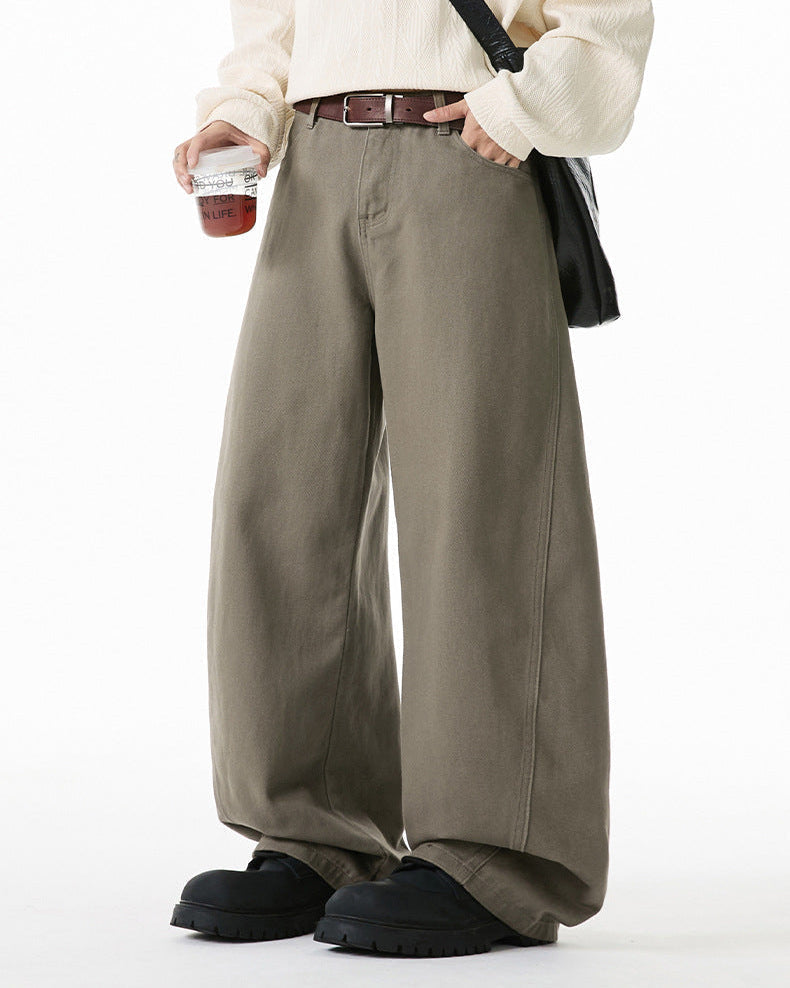 The Contour Split Cotton Jeans