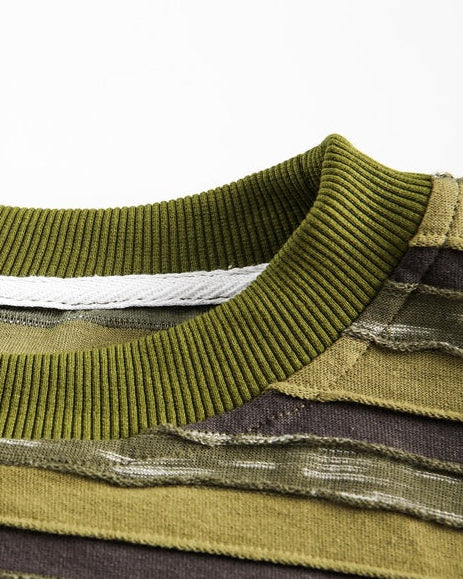 The Driftline Striped Knit Pullover Sweater