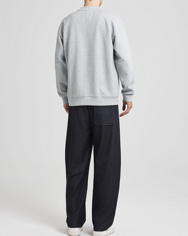 The Mo Maike Urban Lettered Crew Neck Sweatshirt