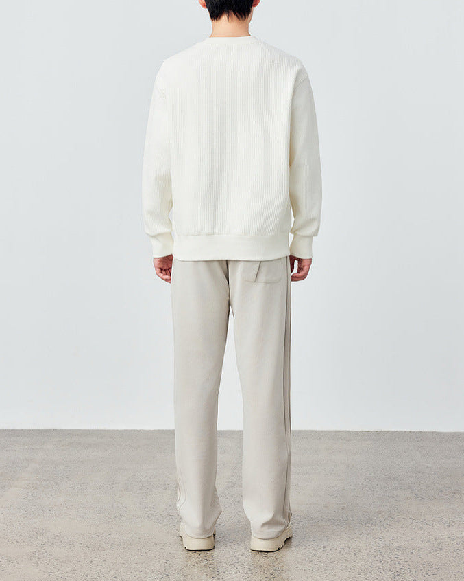 The Mimaike 320g Waffle Weave Knit Sweater