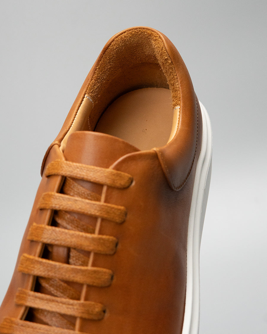 The Small Tire Vintage Leather Sneakers