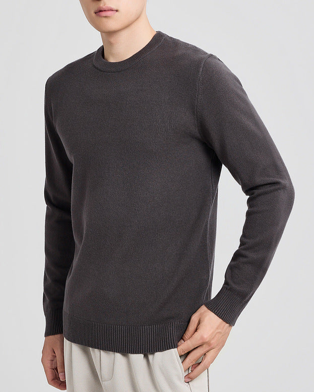 The Mercer Tencel-Wool Crewneck Sweater