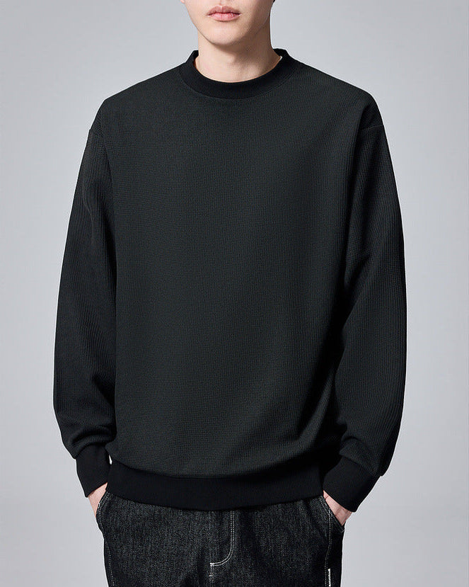 The Momeike “Urban Waffle” Crewneck Sweater
