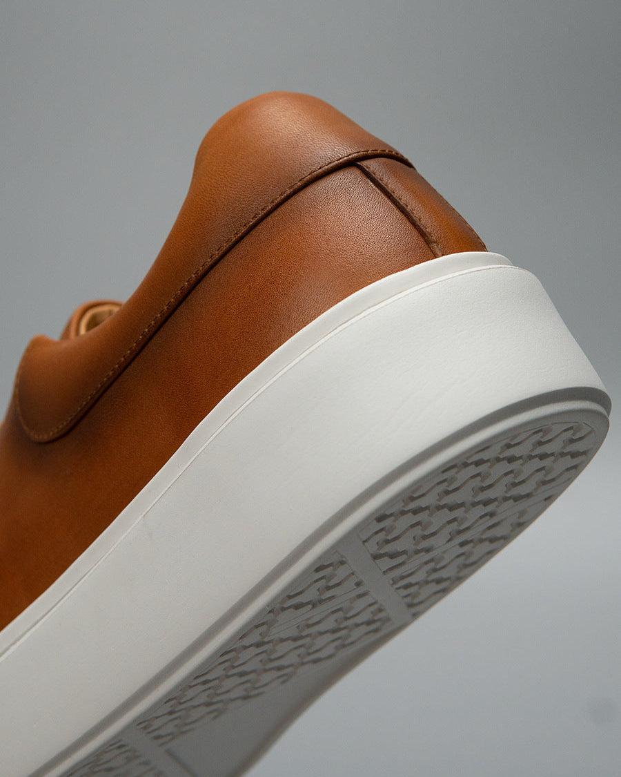 The Small Tire Vintage Leather Sneakers