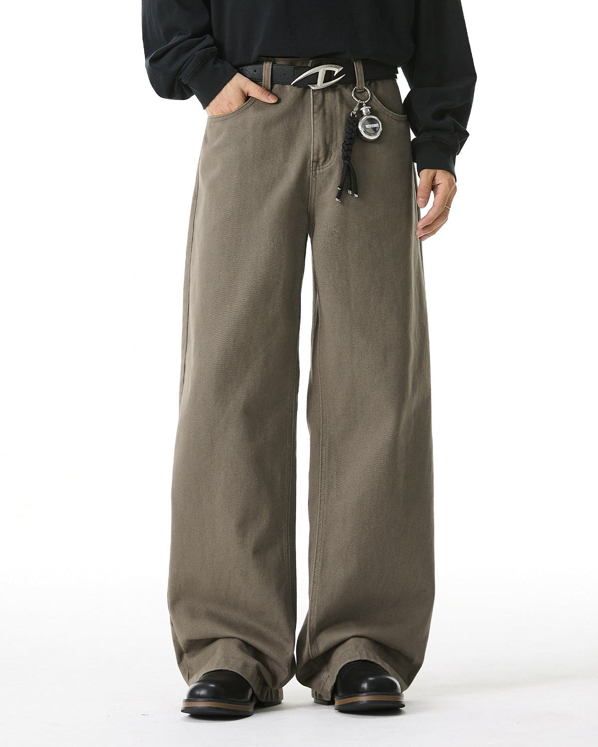 The Ease Retro Wide Leg Trousers