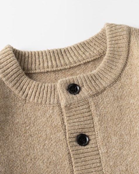 The Haven Knit Henley Sweater