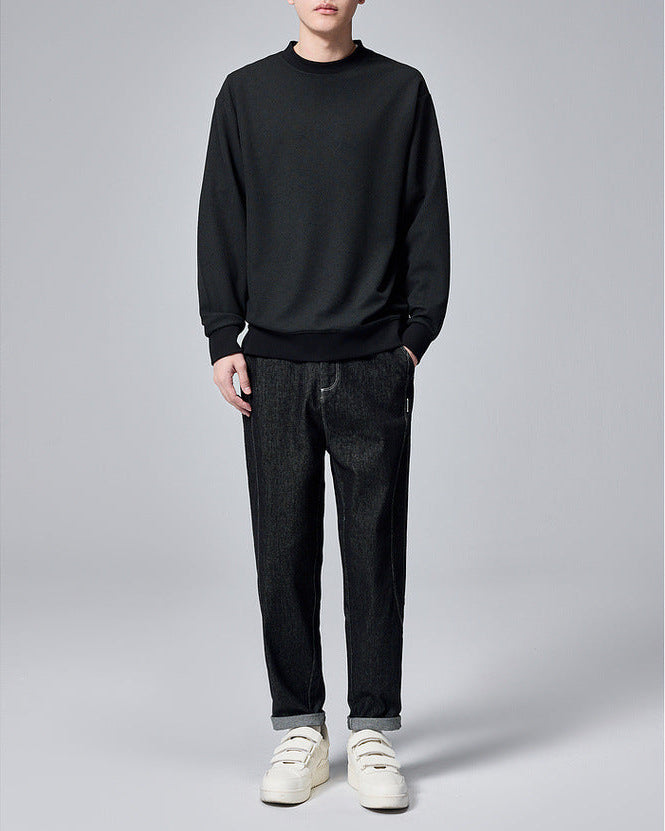 The Momeike “Urban Waffle” Crewneck Sweater