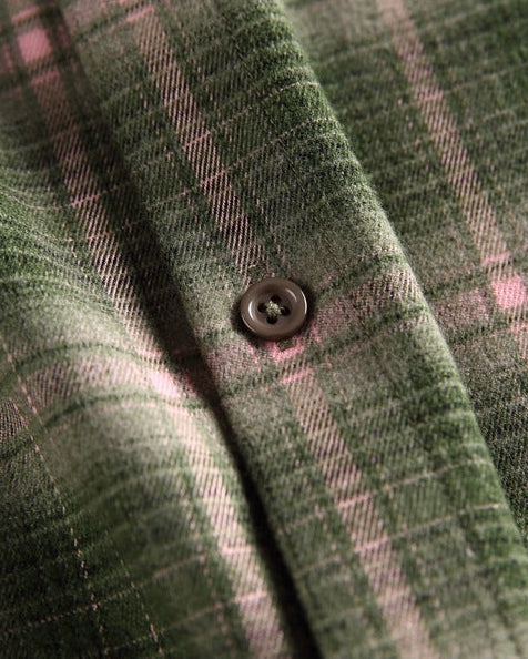 The Heritage Grid Overshirt Sweater