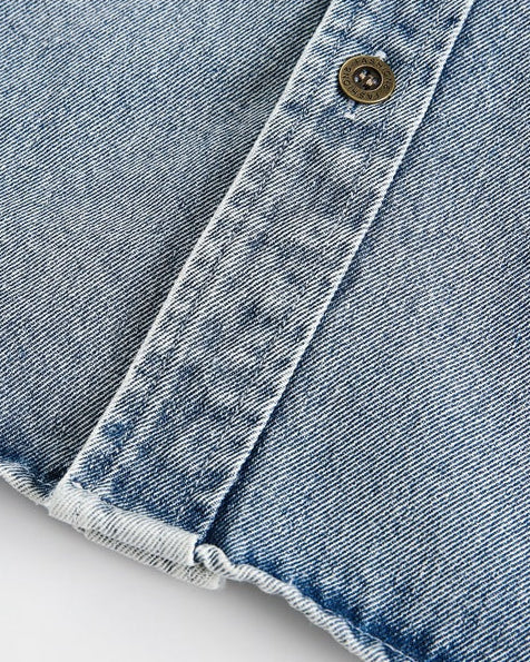 The Summit Indigo Overshirt