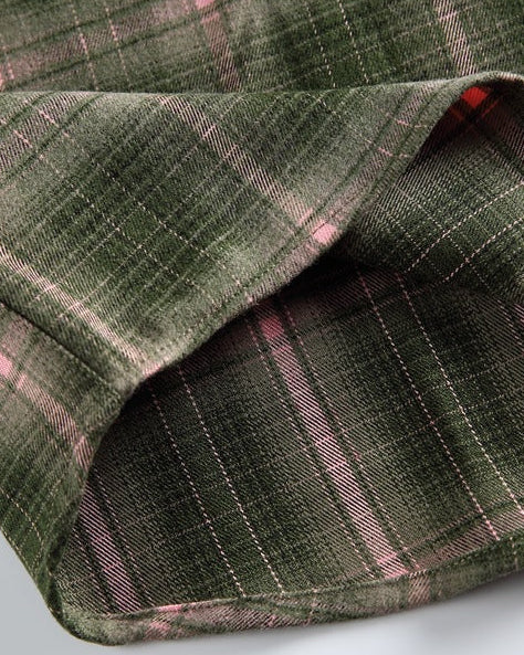 The Heritage Grid Overshirt Sweater