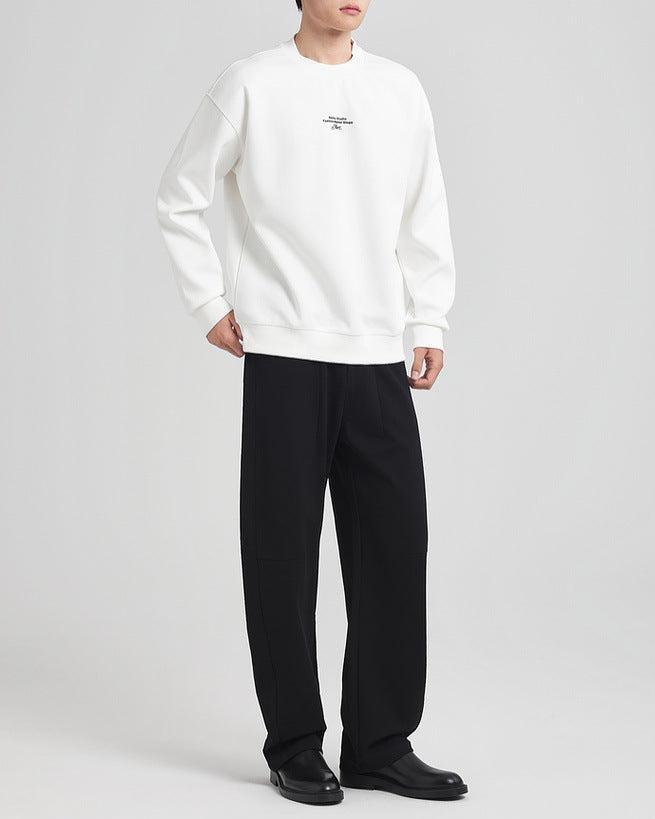 The Mo Maike Urban Lettered Crew Neck Sweatshirt