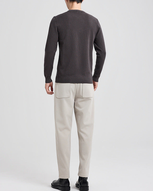 The Mercer Tencel-Wool Crewneck Sweater