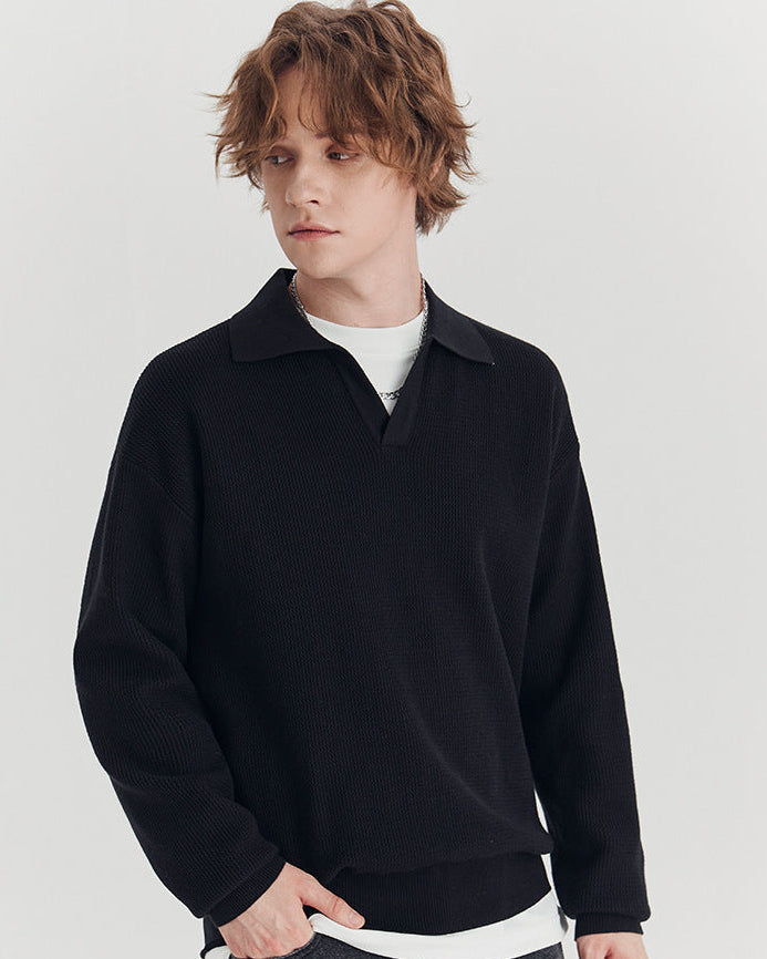 The Langford Knit Polo