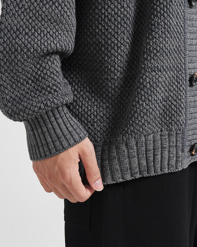 The Pineapple Jacquard Knit Cardigan