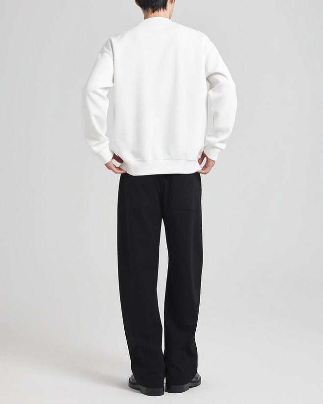 The Mo Maike Urban Lettered Crew Neck Sweatshirt