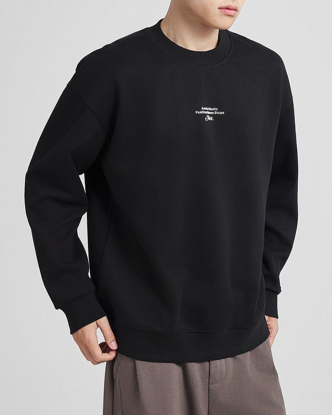 The Mo Maike Urban Lettered Crew Neck Sweatshirt