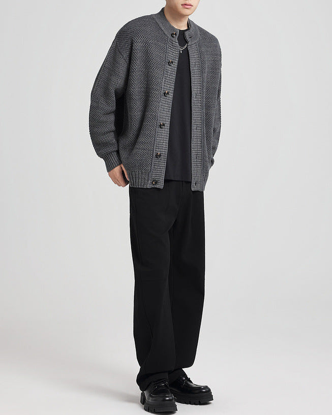 The Pineapple Jacquard Knit Cardigan