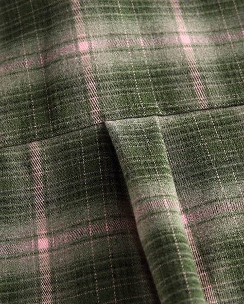 The Heritage Grid Overshirt Sweater