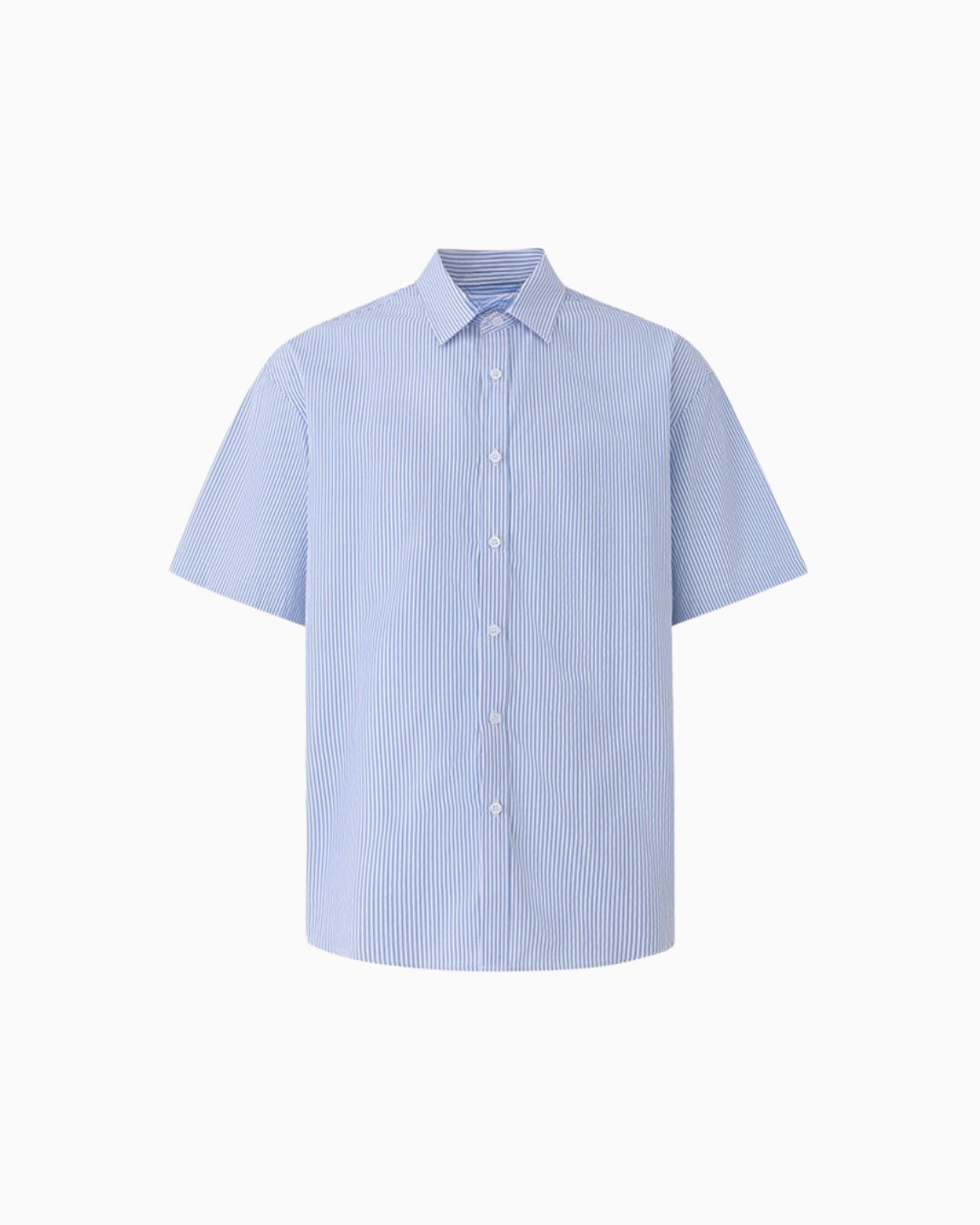 Classic Pinstripe Short-Sleeve Shirt