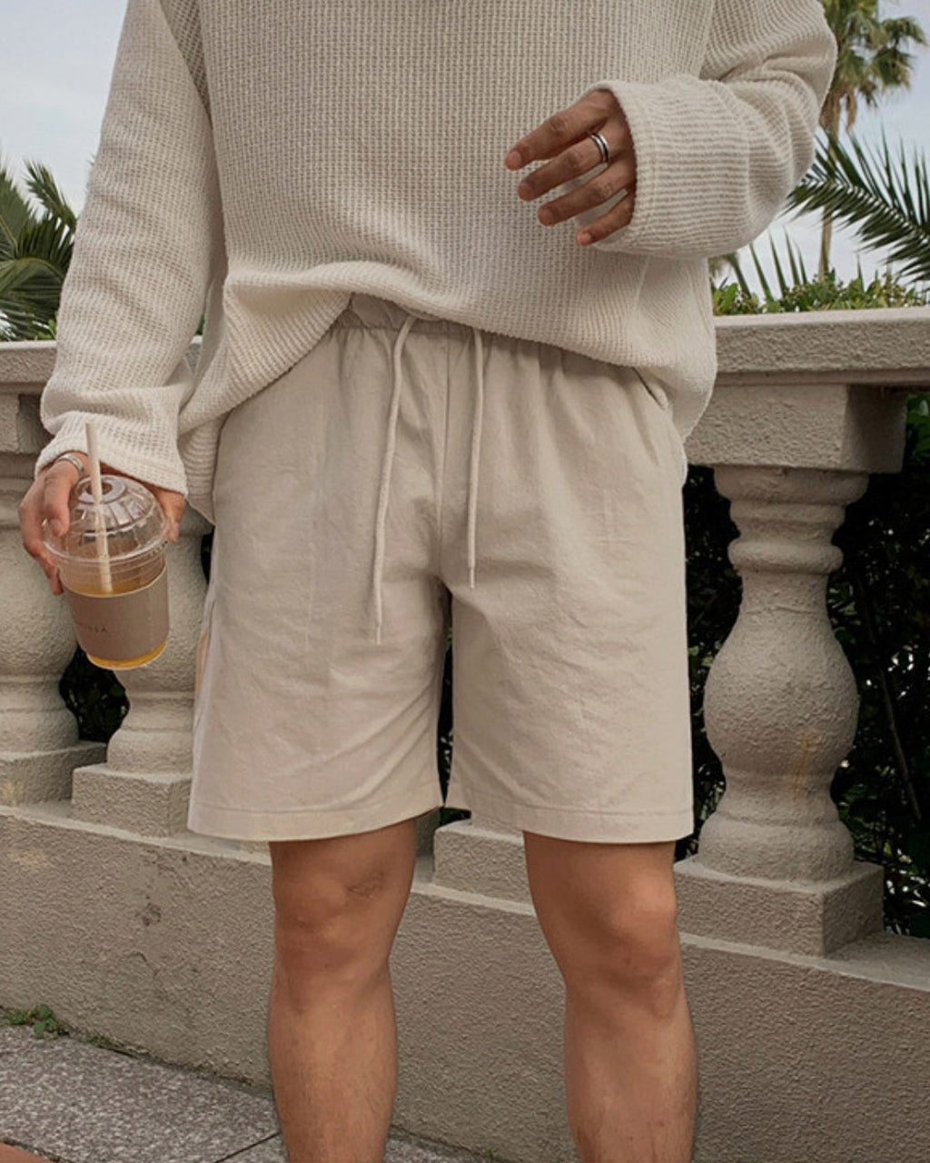 Drawstring Lounge Shorts