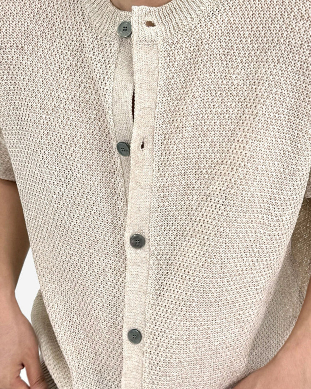 Knit Button Shirt