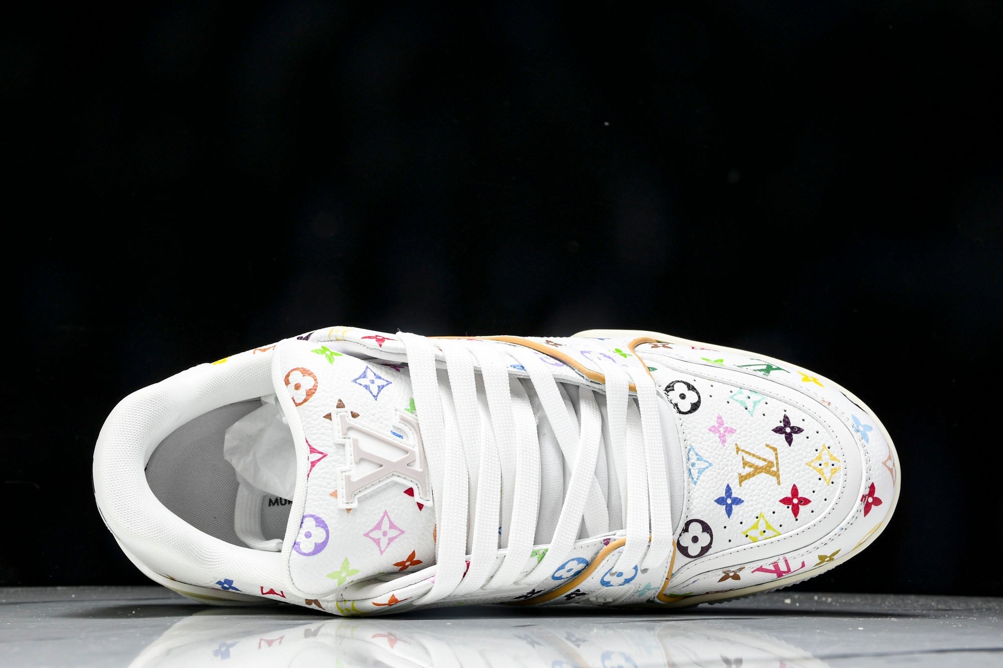 Louis Vuittоп Trainer Low x Takashi Murakami 'White Multicolor'