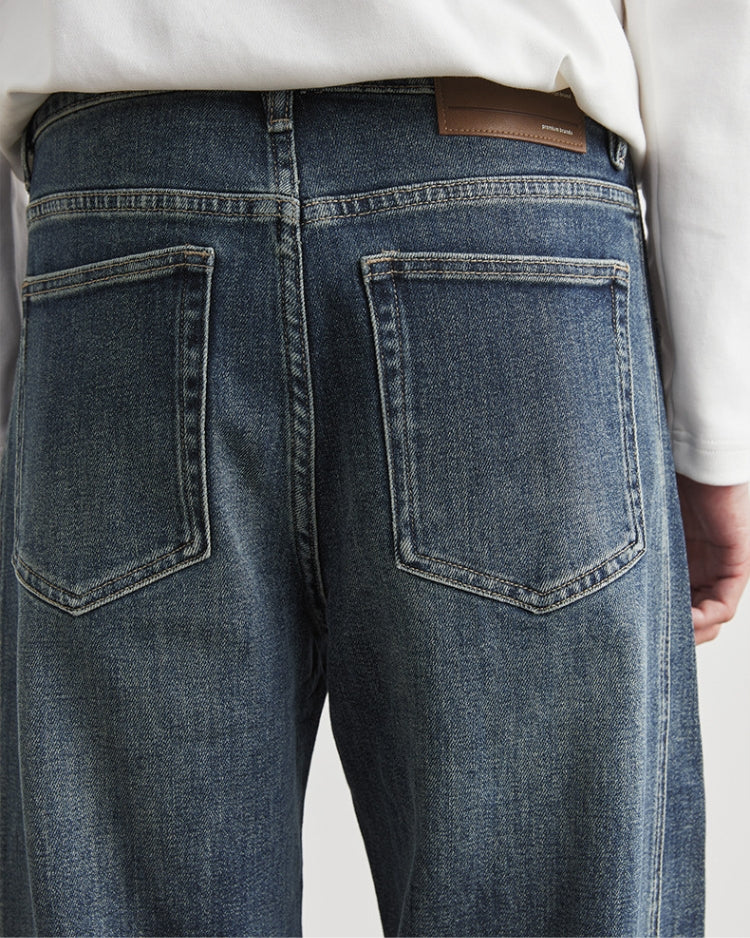 Big Relaxed Vintage Straight-Leg Jeans