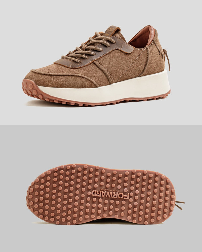 Metropool Suede Runner Sneakers