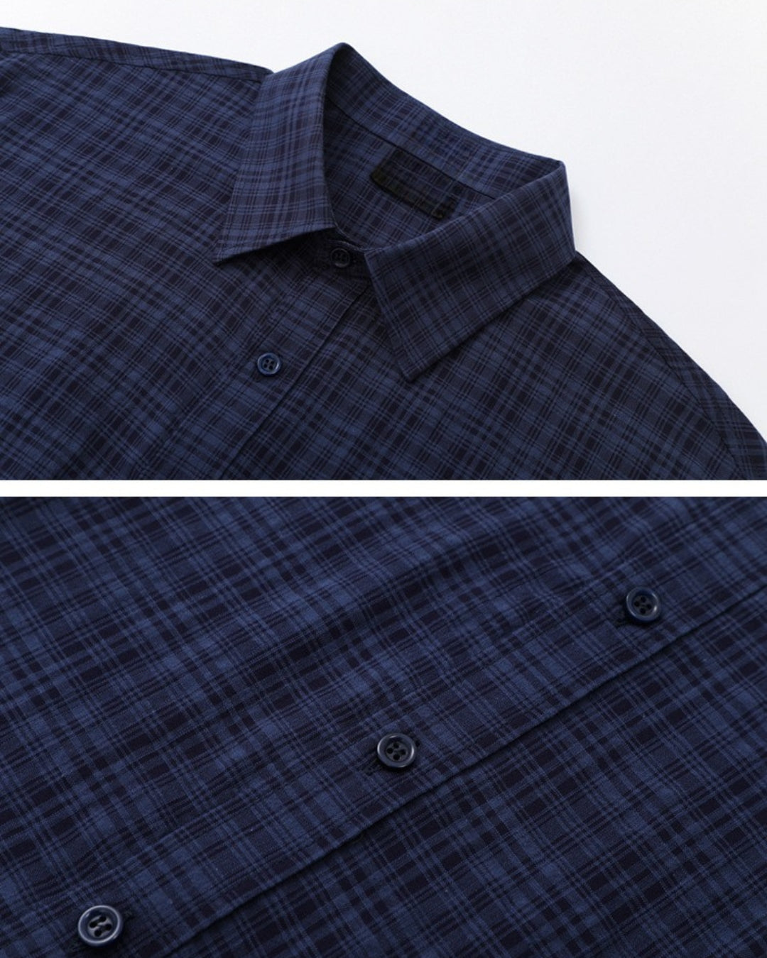 Midnight Check Short-Sleeve Shirt