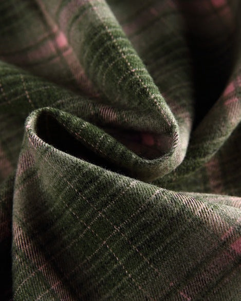 The Heritage Grid Overshirt Sweater