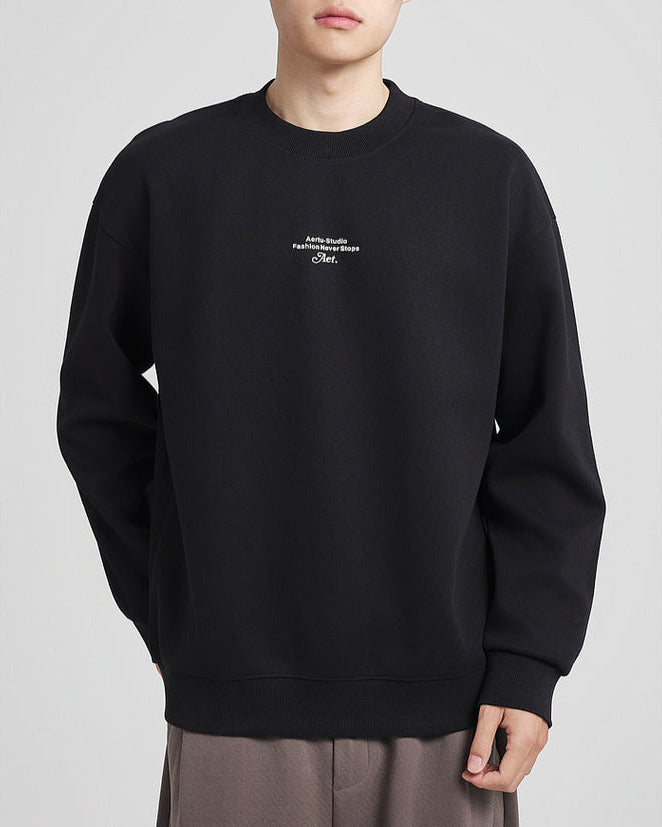 The Mo Maike Urban Lettered Crew Neck Sweatshirt