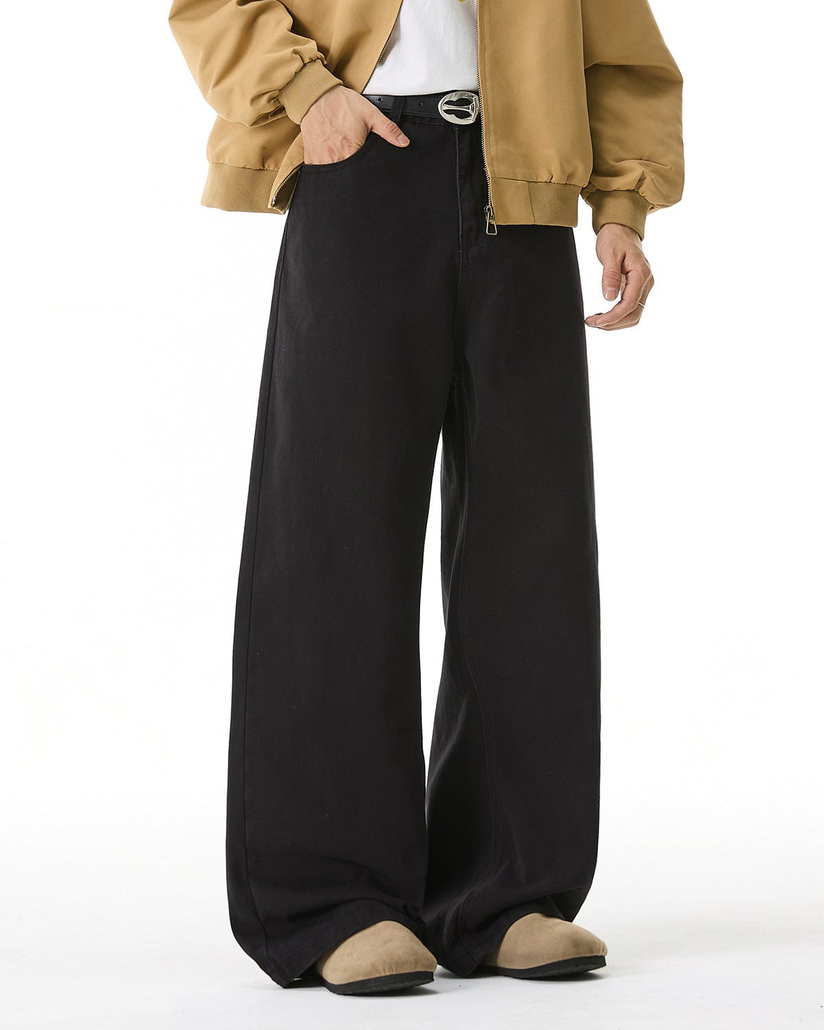The Ease Retro Wide Leg Trousers