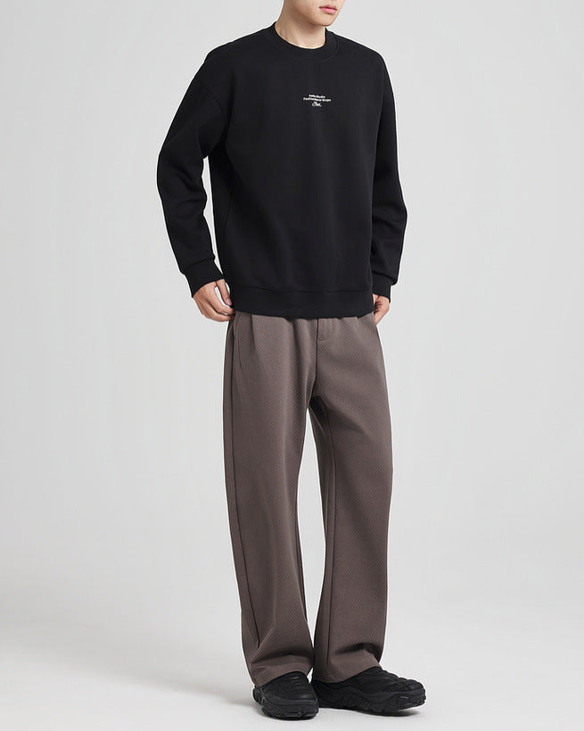 The Mo Maike Urban Lettered Crew Neck Sweatshirt