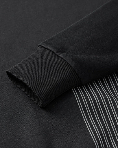 The Momeike Horizon Stripe Crewneck Sweater