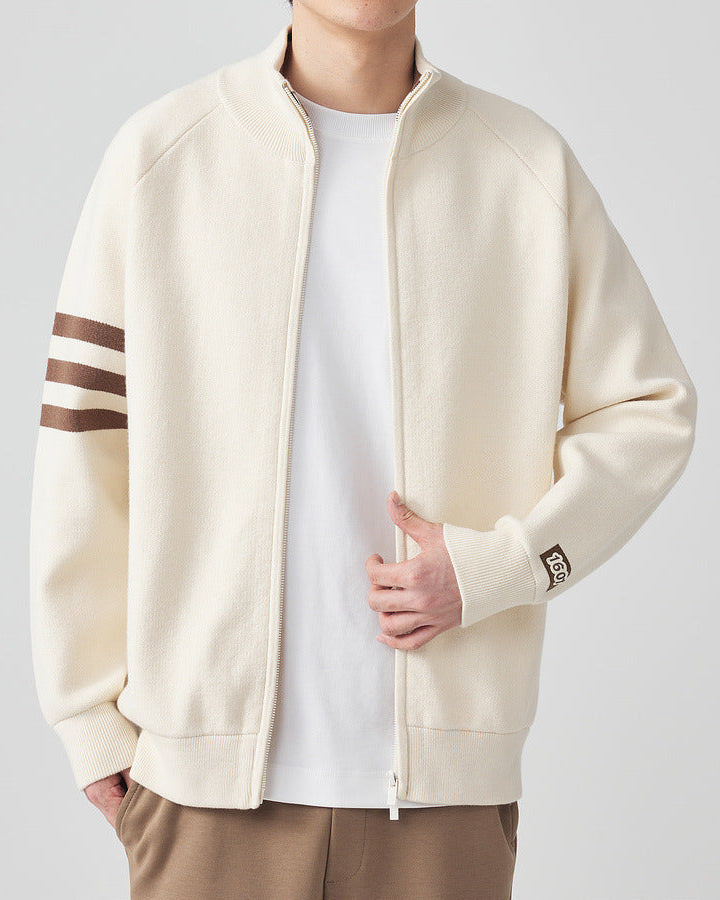 The Modemaike “Urban Stripe” Knitted Cardigan