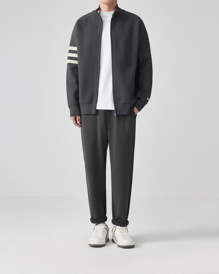 The Modemaike “Urban Stripe” Knitted Cardigan