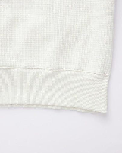 The Mimaike 320g Waffle Weave Knit Sweater