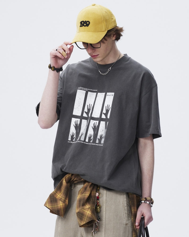 Oversized HANDS T‑Shirt