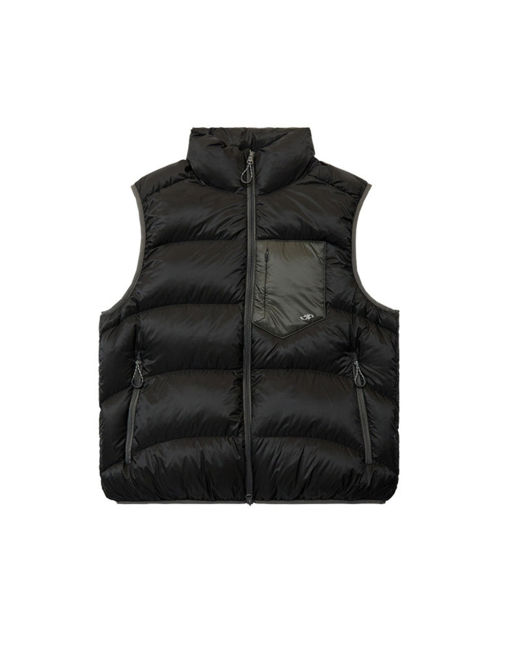 Contrast Pocket Puffer Vest
