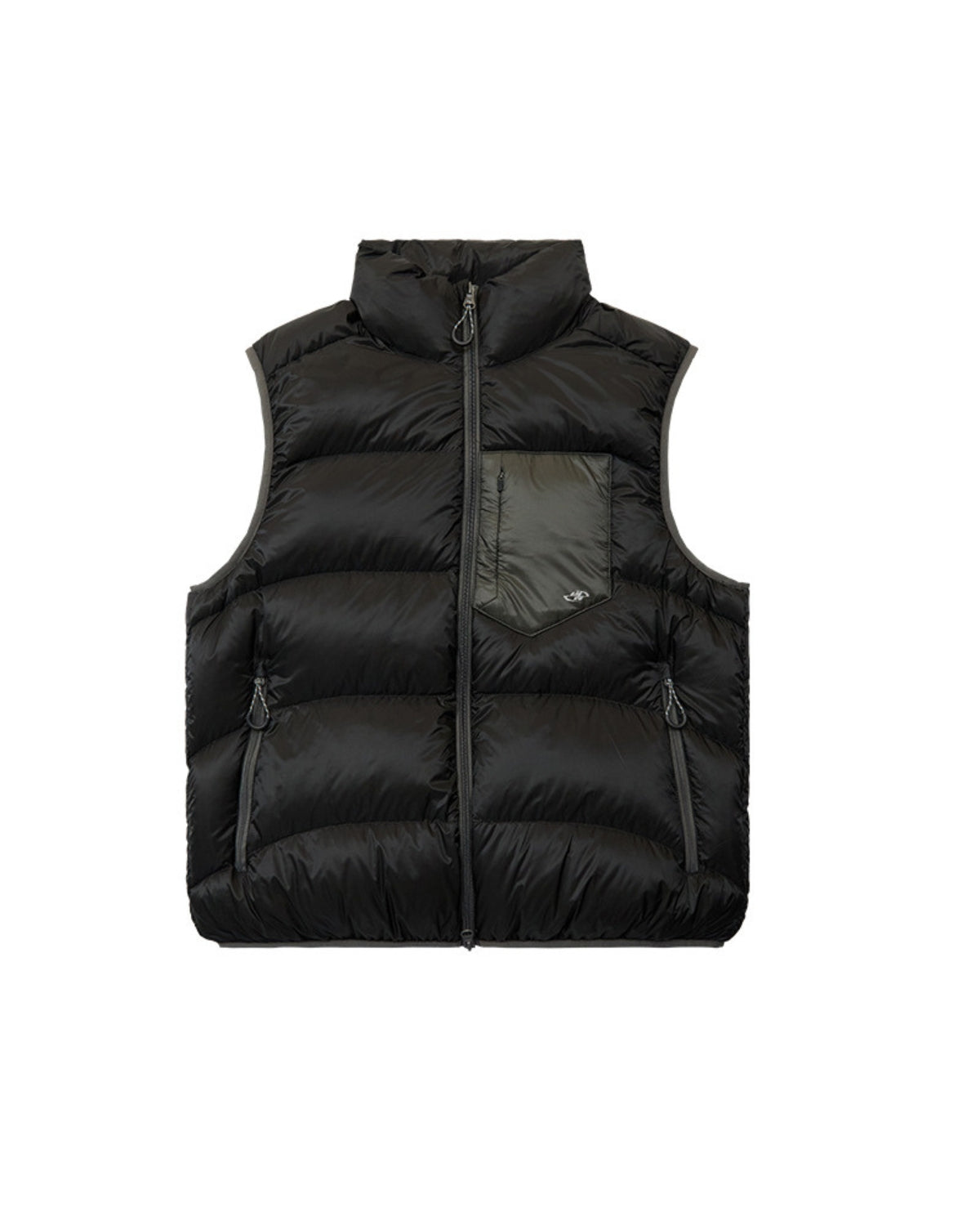 Contrast Pocket Puffer Vest