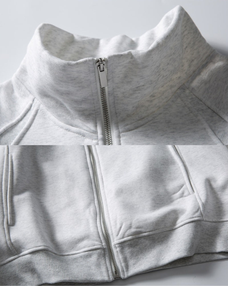 Sport Zip‑Up Track Jacket