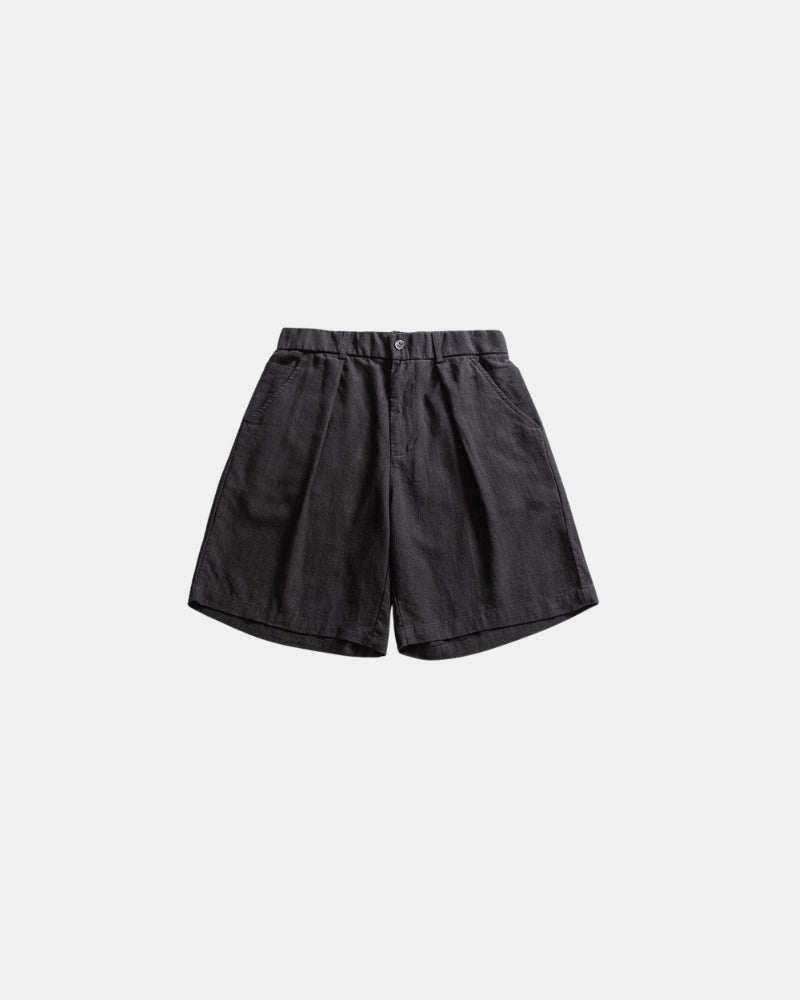 Relaxed Classic Linen Blend Shorts