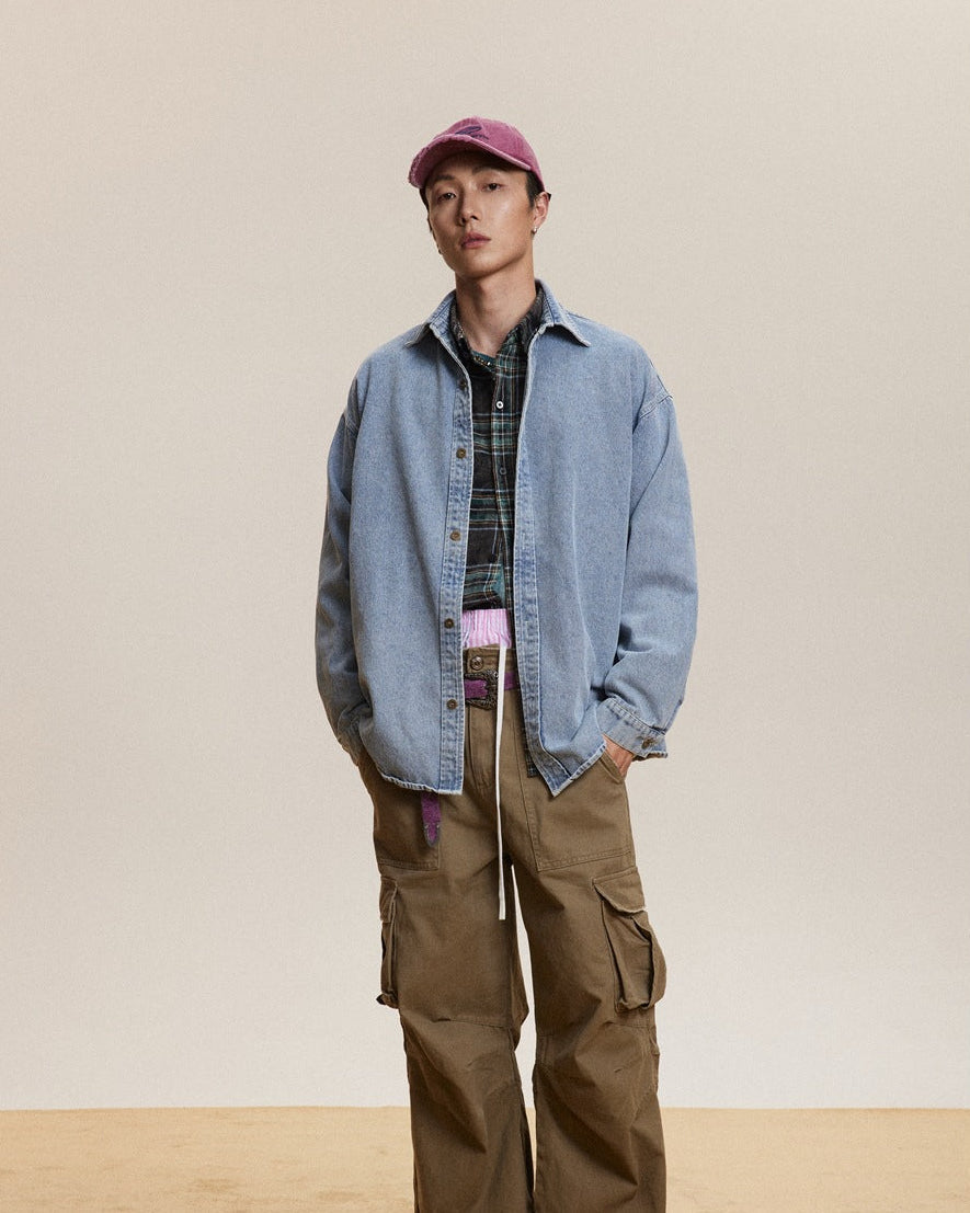 The Summit Indigo Overshirt