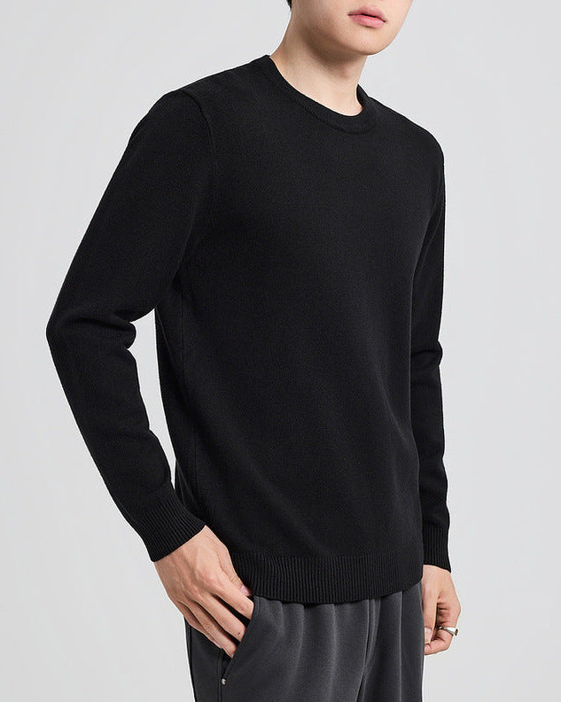 The Mercer Tencel-Wool Crewneck Sweater