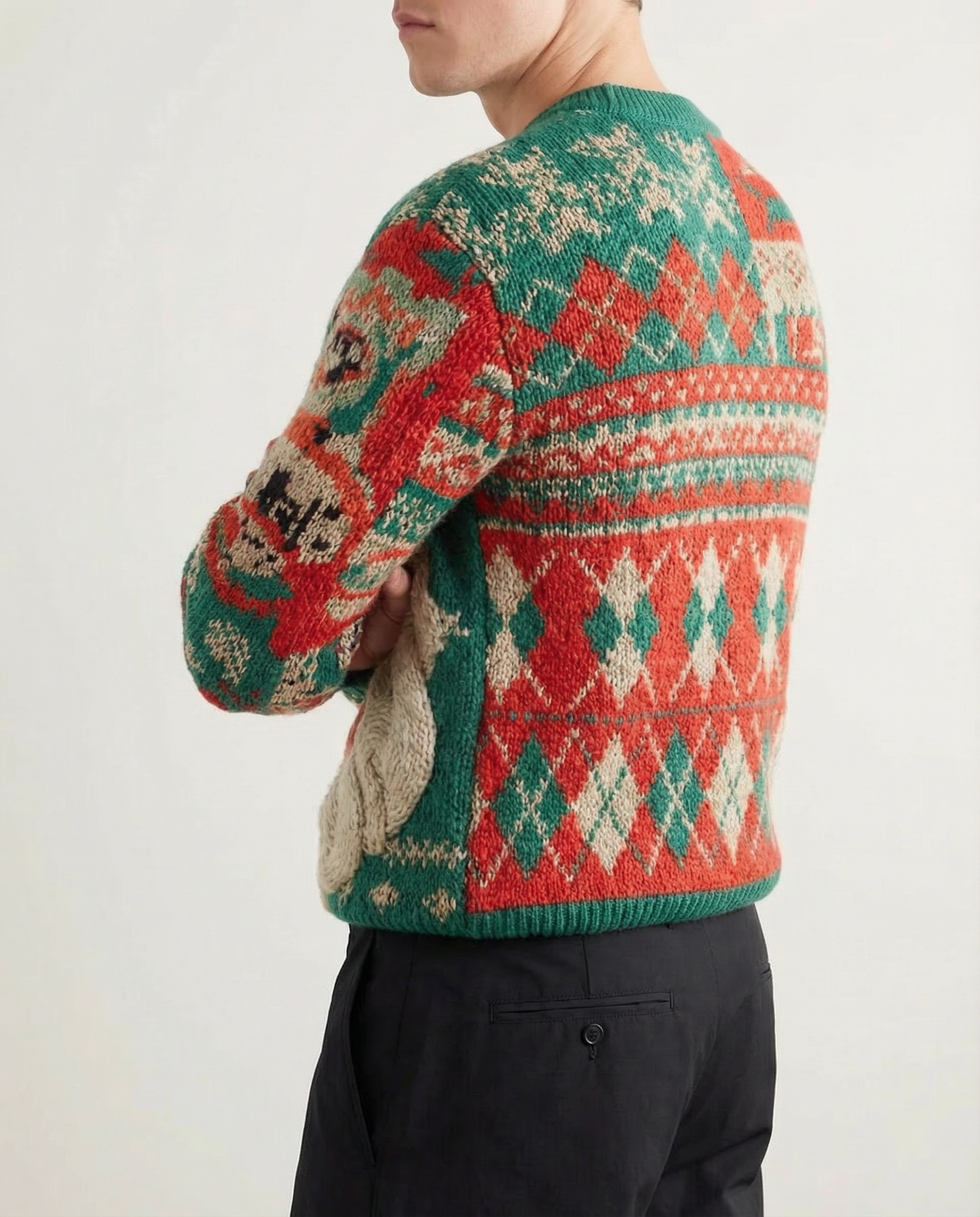 Grumpy Santa Crewneck Sweater