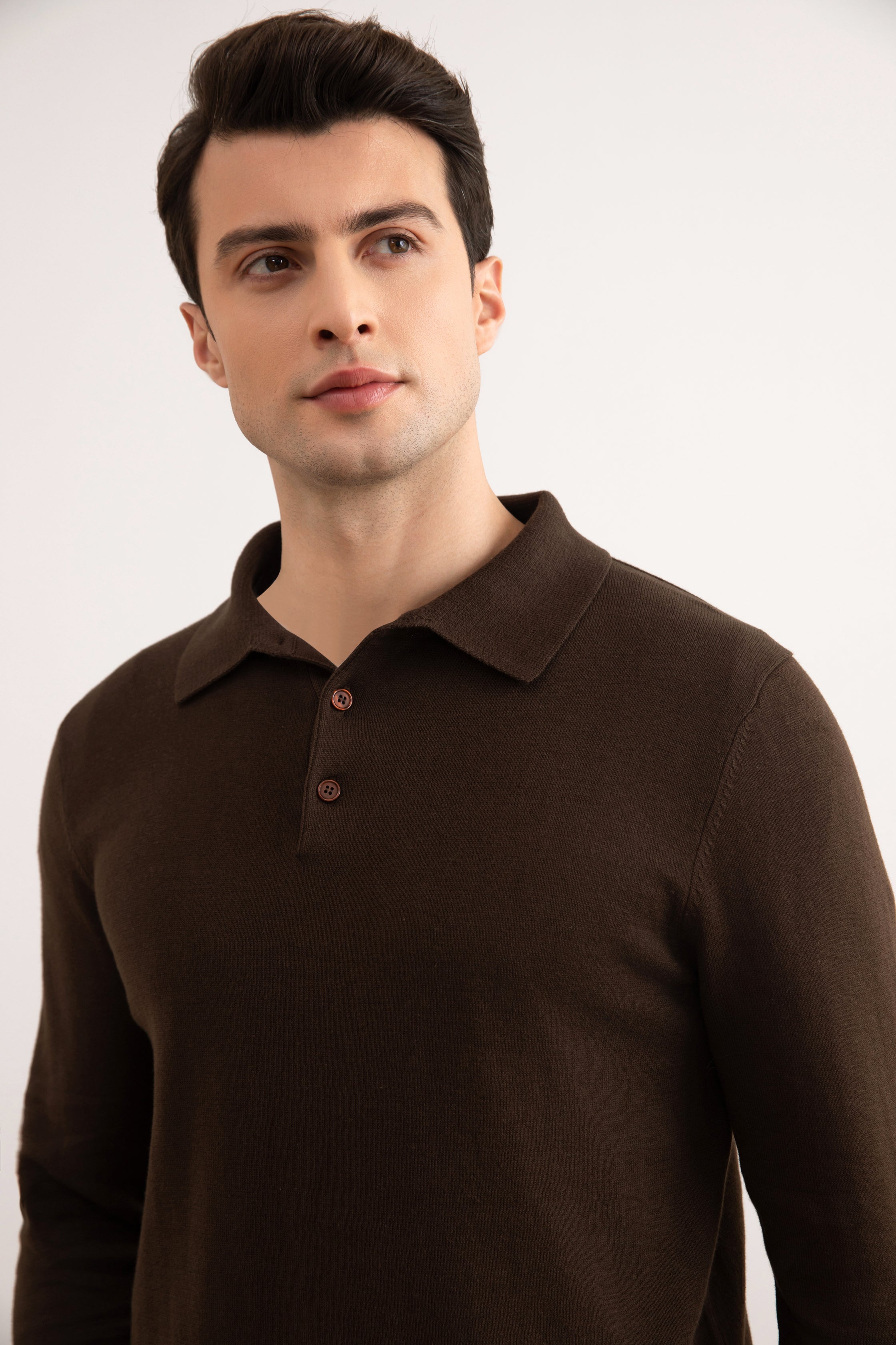Brown Classic Polo Shirt