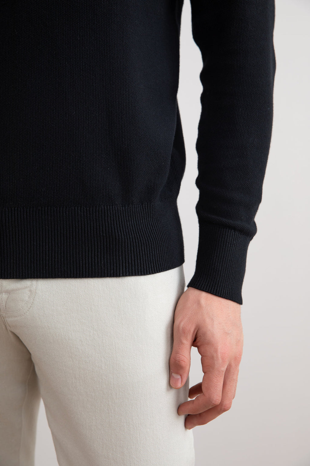 Black 18mil Crewneck Sweater