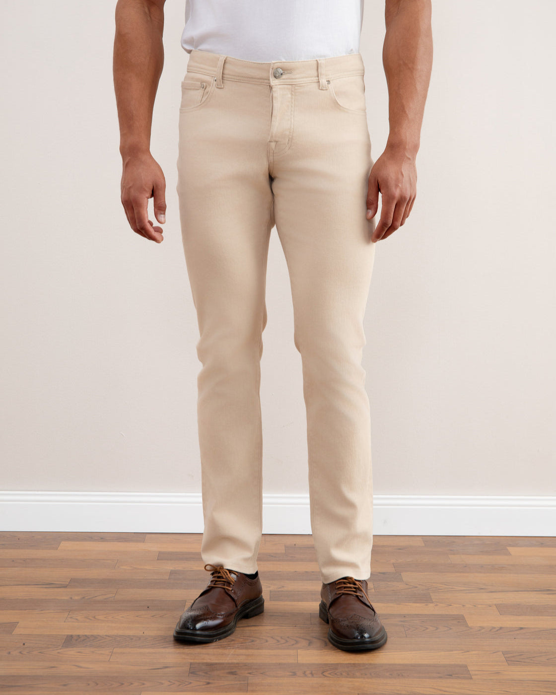 Sand Stretch Five-pockets Jeans
